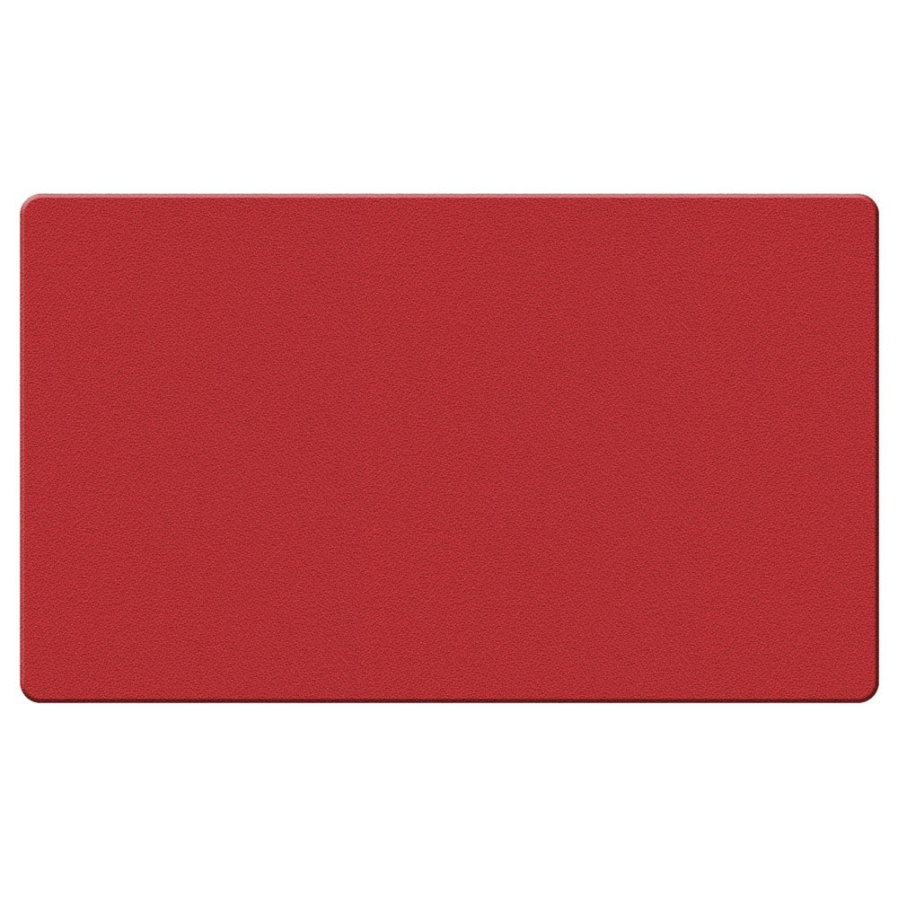 Ghent Fabric Bulletin Board With Wrapped Edges, 36in x 46-1/2in, Red