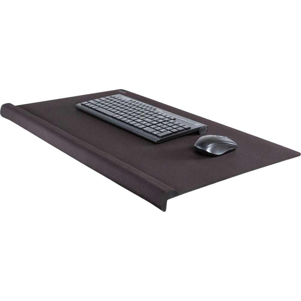 Allsop ErgoEdge Desk Pad, 1-1/2in x 16-1/2in, Black