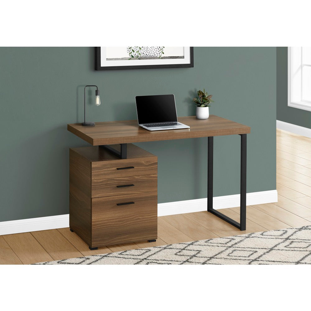 Monarch Specialties Melody 48inW Computer Desk, Walnut