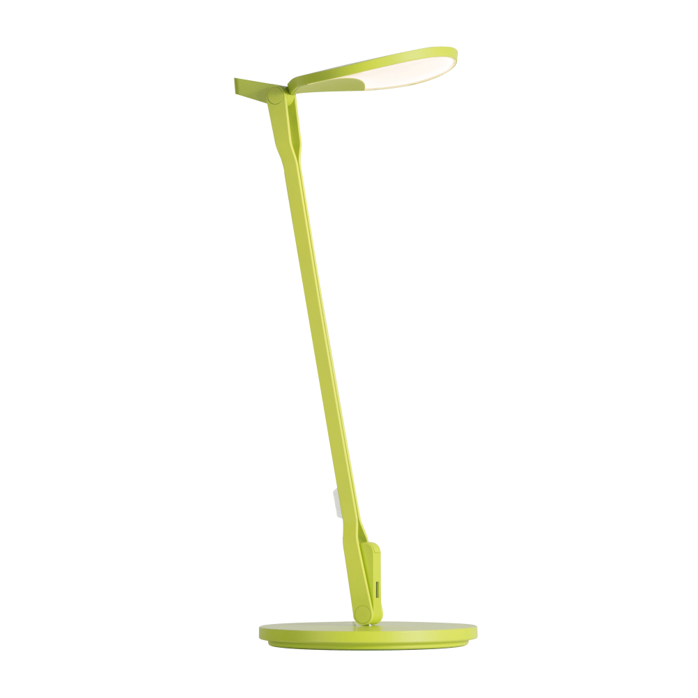 Koncept Splitty LED Desk Lamp, 17inH, Matte Leaf Green