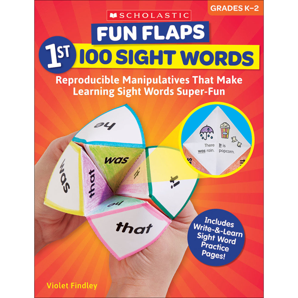 Scholastic Fun Flaps: 1st 100 Sight Words, Grades K - 2