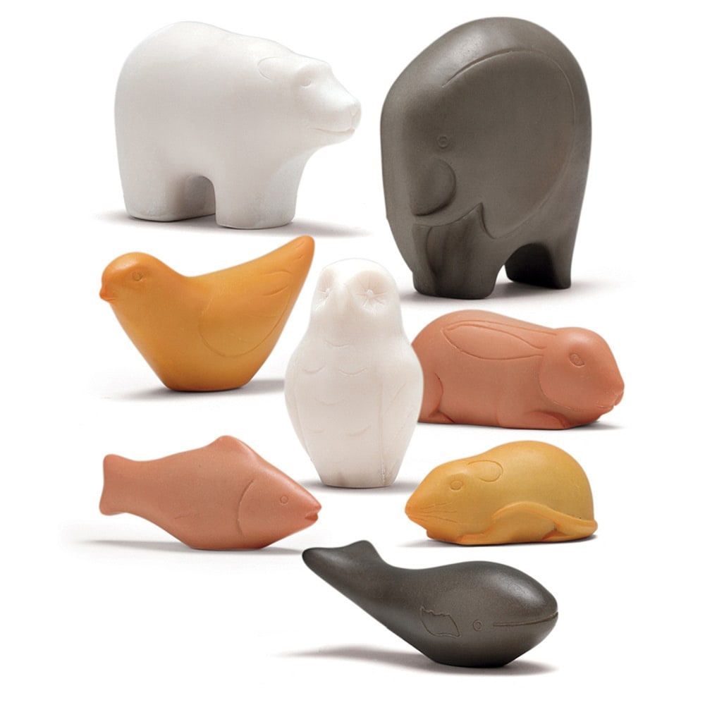 Yellow Door Sensory Stones, Animals, Pack Of 8 Stones