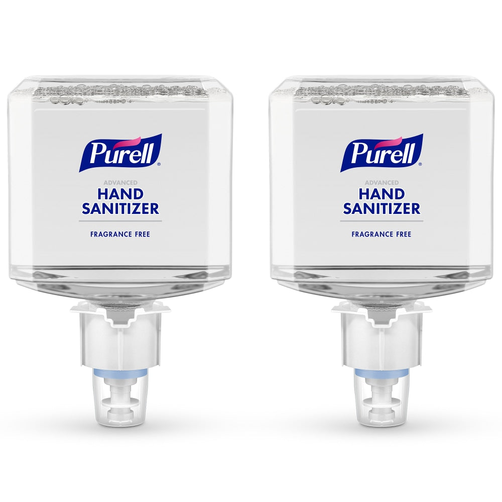 PURELL Advanced Hand Sanitizer Gentle & Free Foam ES4 Refill, Fragrance Free, 40.58oz, Pack of 2