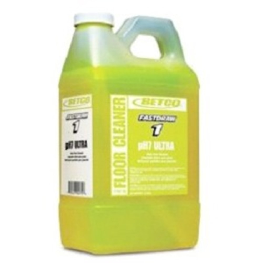 Betco pH7 Ultra Fastdraw Floor Cleaner, 67.6 Oz Bottle, Case Of 4