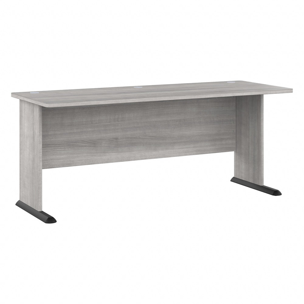 Bush Business Furniture Studio A 72inW Computer Desk, Platinum Gray, Standard Delivery