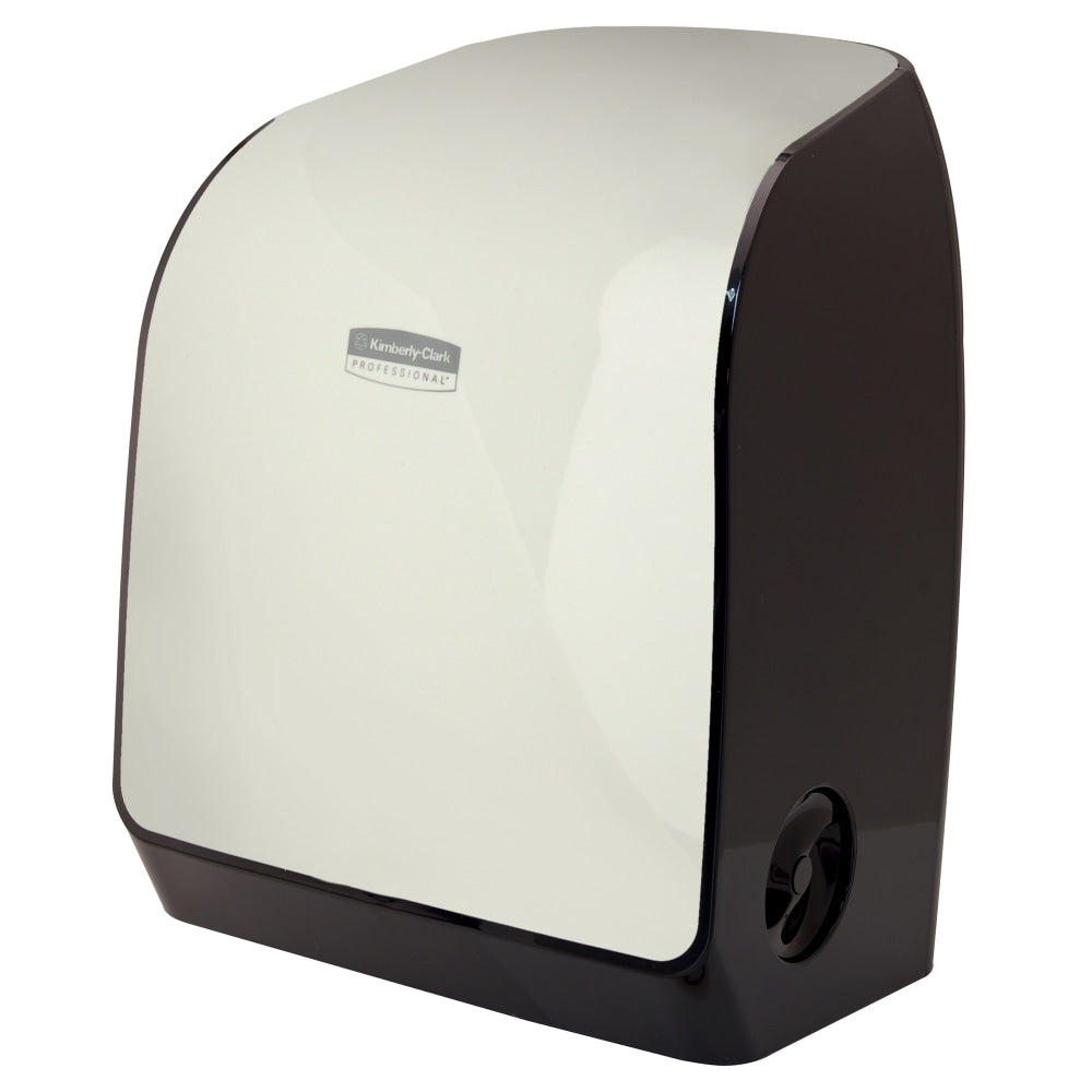 Scott Pro Automatic Hard Roll Towel Dispenser - Touchless Dispenser - 16.4in Height x 12.7in Width x 9.2in Depth - White - Touch-free - 1 Each