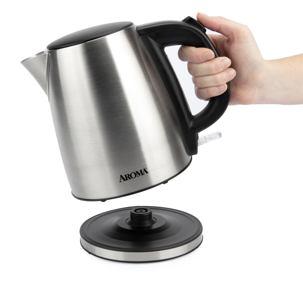 Aroma AWK-267SB 1 Liter Electric Kettle, Silver