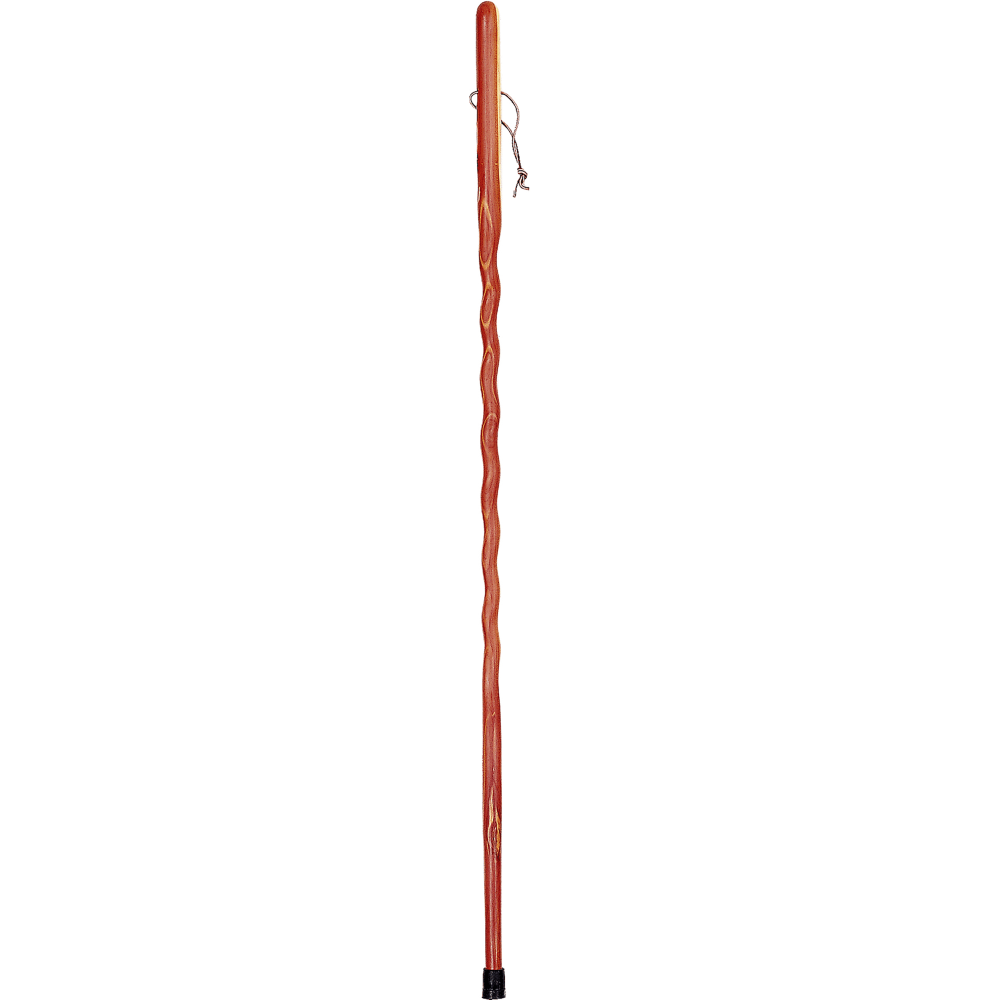 Brazos Walking Sticks Twisted Aromatic Cedar Walking Stick, 58in