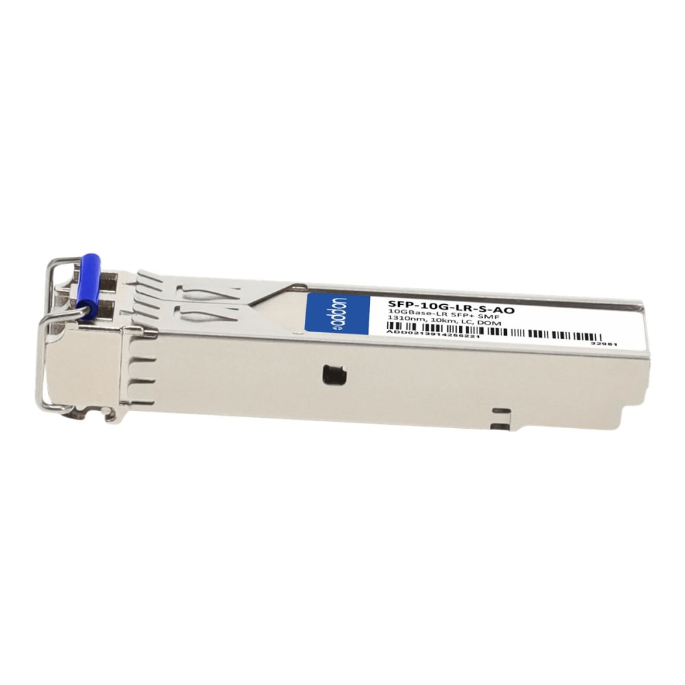 AddOn - SFP+ transceiver module (equivalent to: Cisco SFP-10G-LR-S) - 10GbE - 10GBase-LR - LC single-mode - up to 6.2 miles - 1310 nm - for Cisco 250 Series; Nexus 22XX, 31XX, 3548, 93180, 93XX; ONE Nexus 55XX; UCS 62XX, C4200