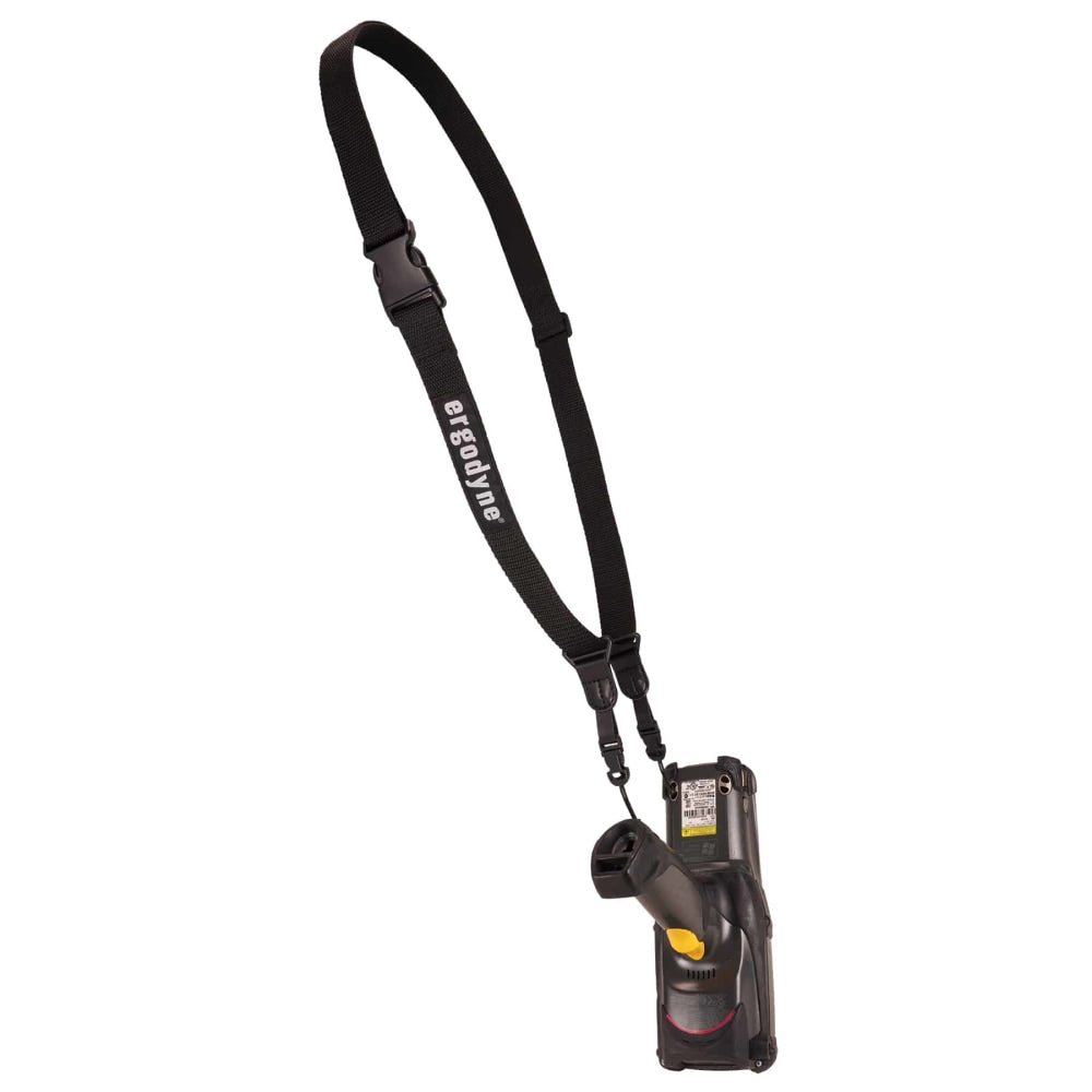 Ergodyne Squids 3134 Barcode Scanner Sling And Lanyard, Black