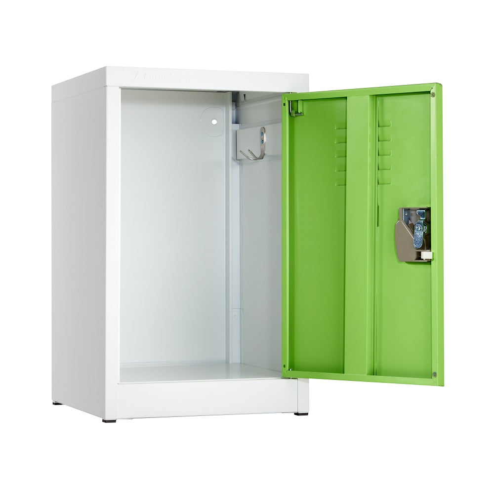 Alpine AdirOffice 1-Tier Steel Locker, 24inH x 15inW x 15inD, Green