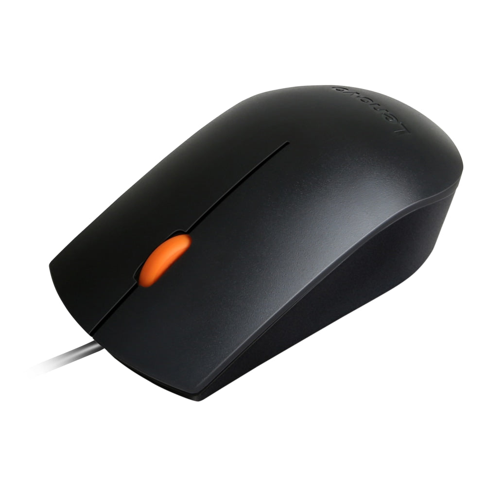 Lenovo 300 USB Optical Mouse, Black, GX30M39704