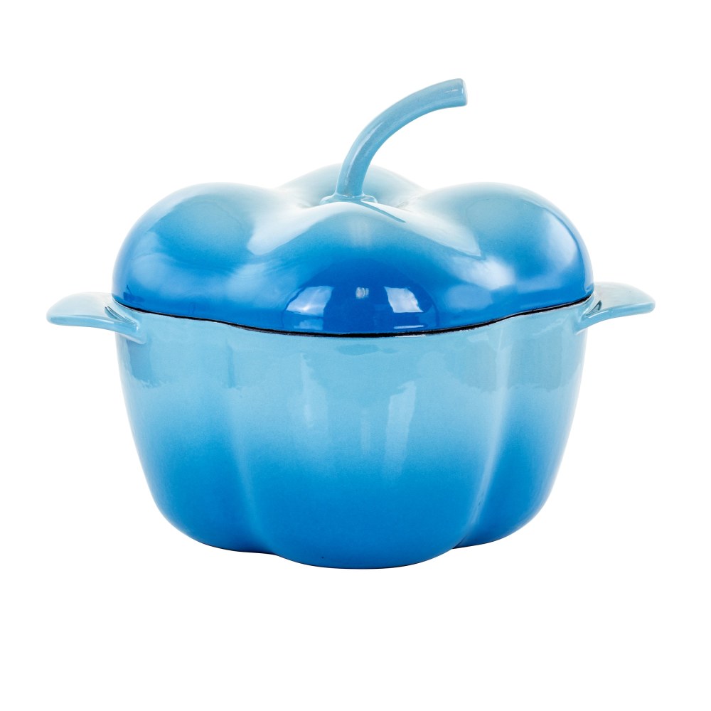 MegaChef 3-Quart Casserole Dish, Blue