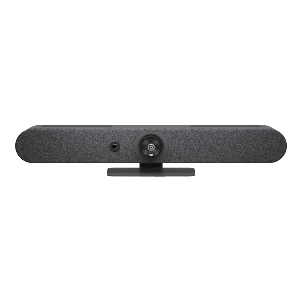 Logitech Rally Bar Mini All-In-One Video Bar for Small Rooms - Video conferencing device - Zoom Certified, Certified for Microsoft Teams - graphite - TAA Compliant