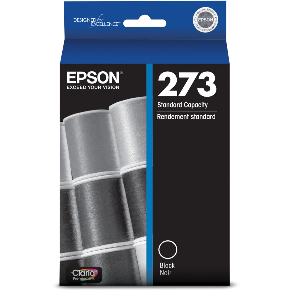 Epson 273 Claria Premium Black Ink Cartridge, T273020-S