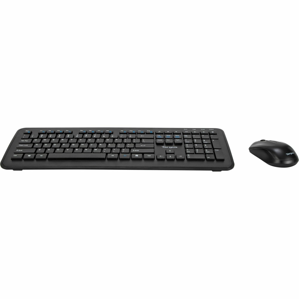 Targus KM610 Wireless Keyboard And Mouse Combo, Black, AKM610ES