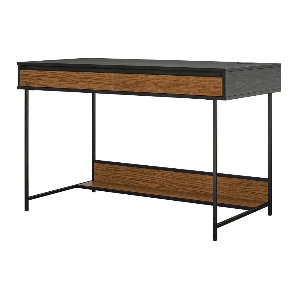 Ameriwood Home Reznor 48inW Computer Desk, Black