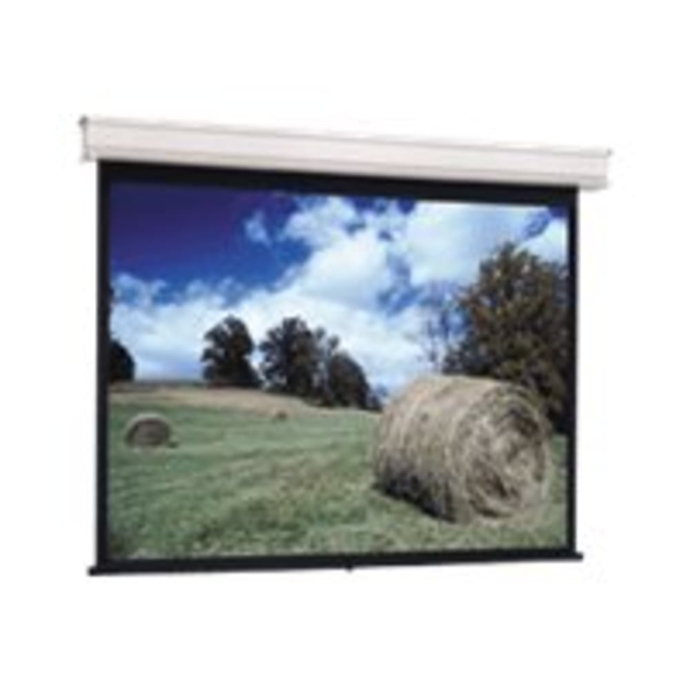 Da-Lite Advantage Manual With CSR Wide format - Projection screen - ceiling mountable - 130in (129.9 in) - 16:10 - Matte White