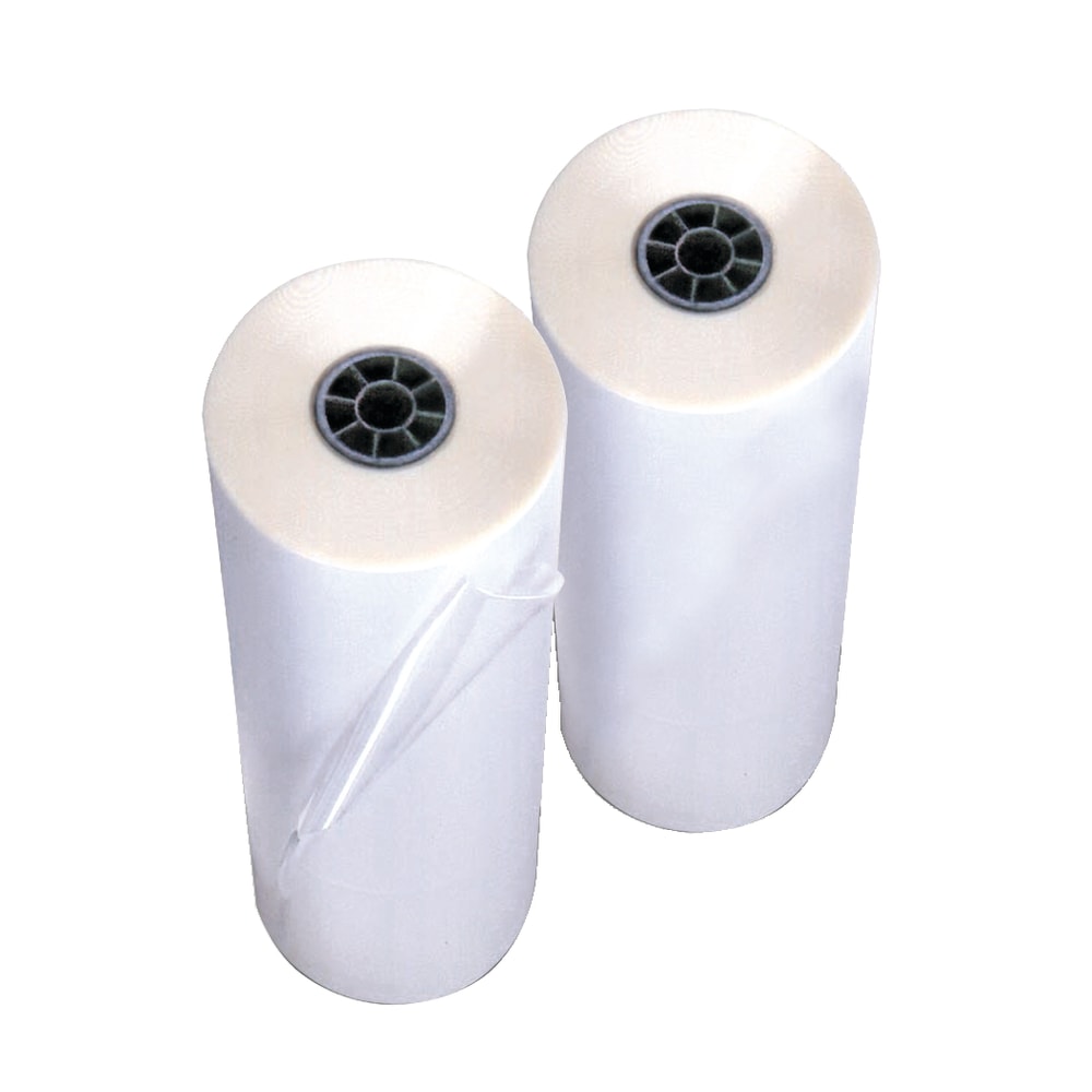 Office Depot Brand Lamination Rolls, 27in x 500ft, Clear, Pack Of 2