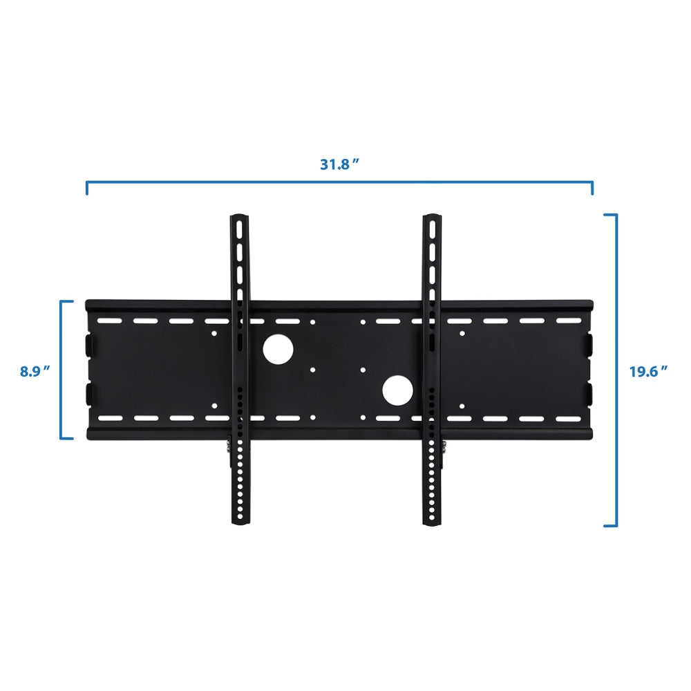 Mount-It! MI-365B Fixed TV Wall Mount, 33inH x 9inW x 2inD, Black