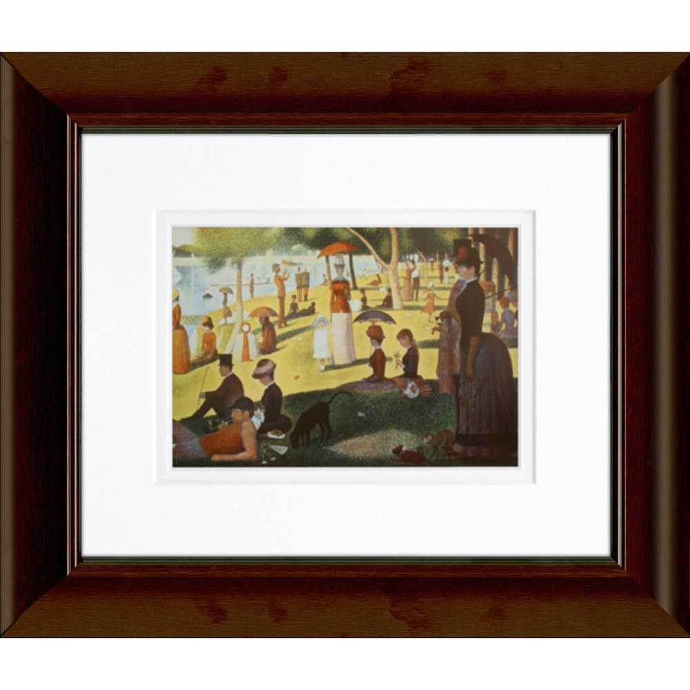 Timeless Frames Katrina Framed Traditional Artwork, 8in x 10in, Brown, A Sunday Afternoon