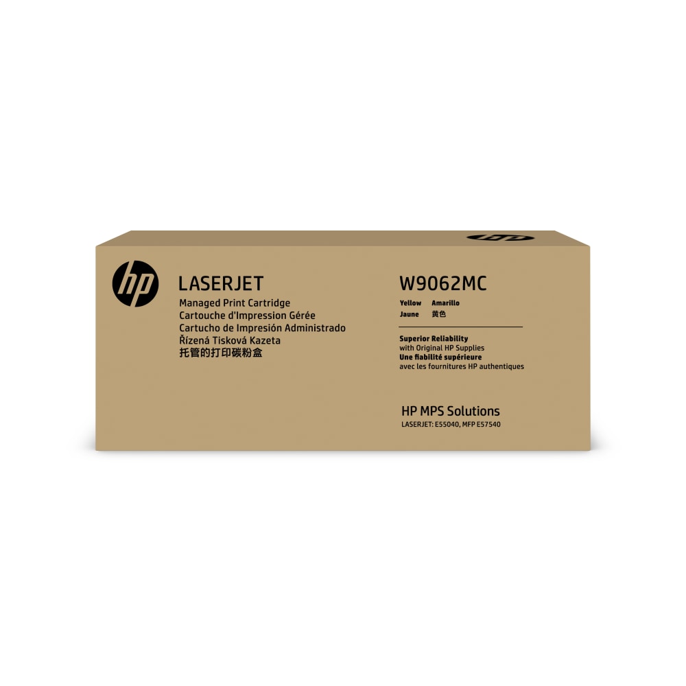 HP W9062MC Managed Yellow Toner Cartridge