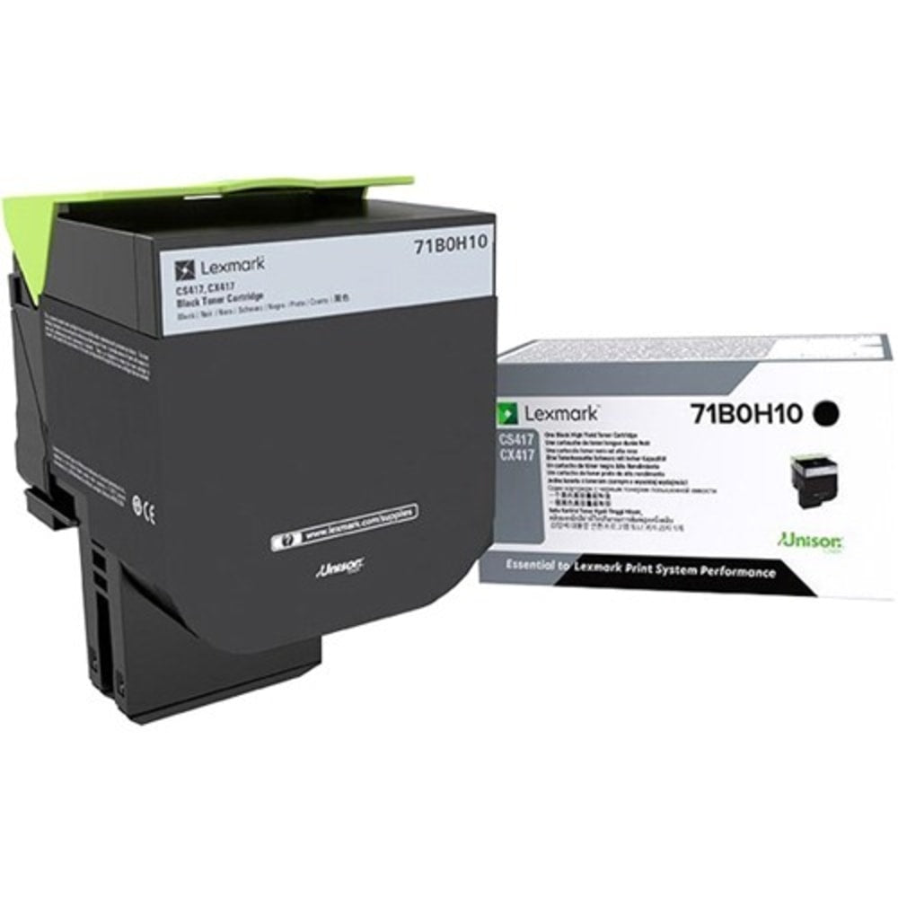 Lexmark 71B0H10 Black High Yield Toner Cartridge