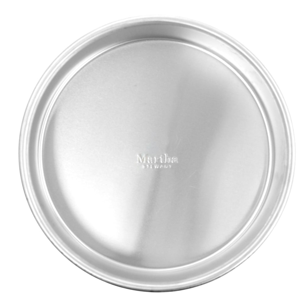 Martha Stewart Aluminum Round Pan, 9in, Silver