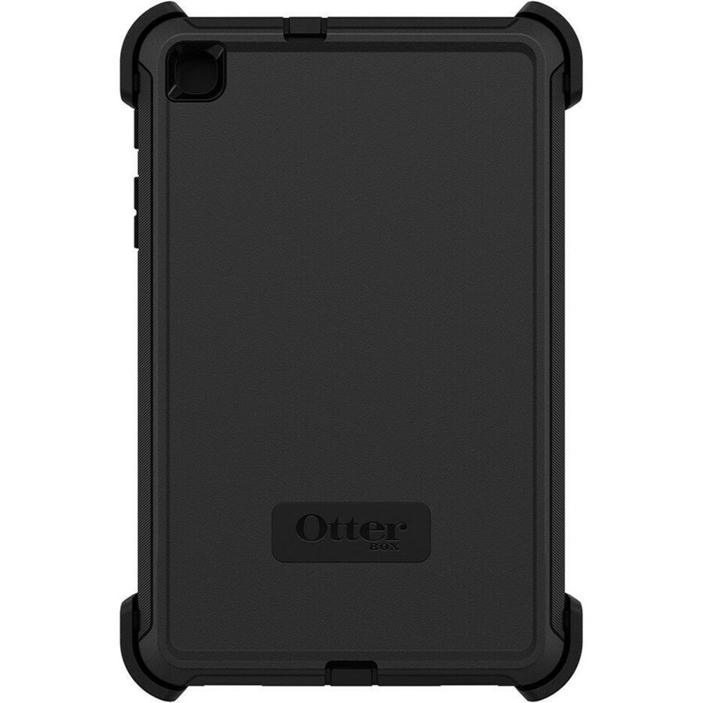 OtterBox Defender Carrying Case (Holster) for 8.4in Samsung Galaxy Tab A Tablet - Black - Dirt Resistant Port, Dust Resistant Port, Lint Resistant Port, Shock Absorbing, Drop Resistant - Belt Clip - 8.4in Height x 5.4in Width x 0.6in Depth - 1 Pack