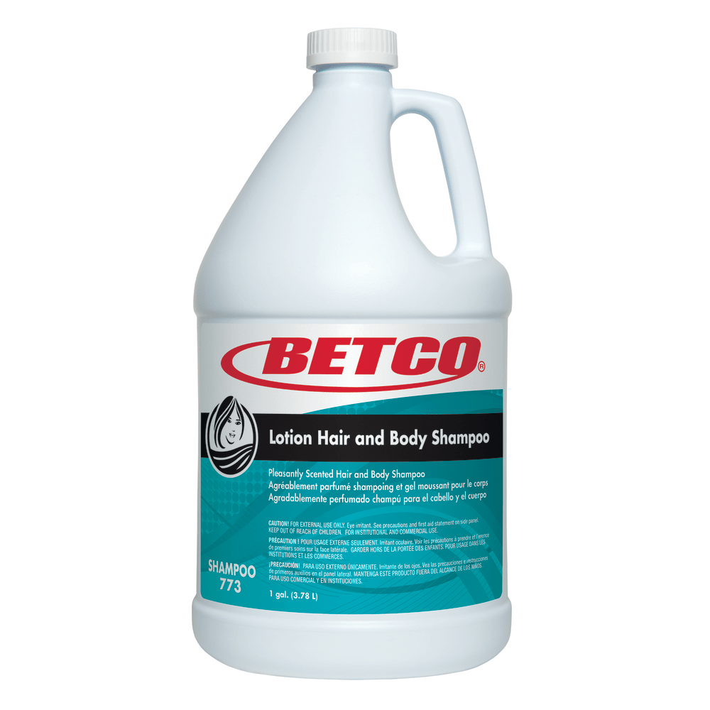 Betco Winning Hands Hair And Body Shampoo, 1 Gallon, Pack Of 4