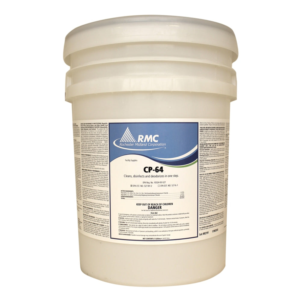 Rochester Midland CP-64 Disinfectant, 5 Gallon, Citrus