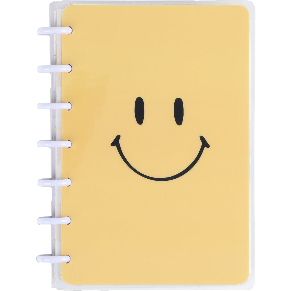 2023-2024 Happy Planner Monthly/Weekly Mini Planner, 4-3/5in x 7in, Smiley Face, July 2023 To June 2024, PPMD12-142