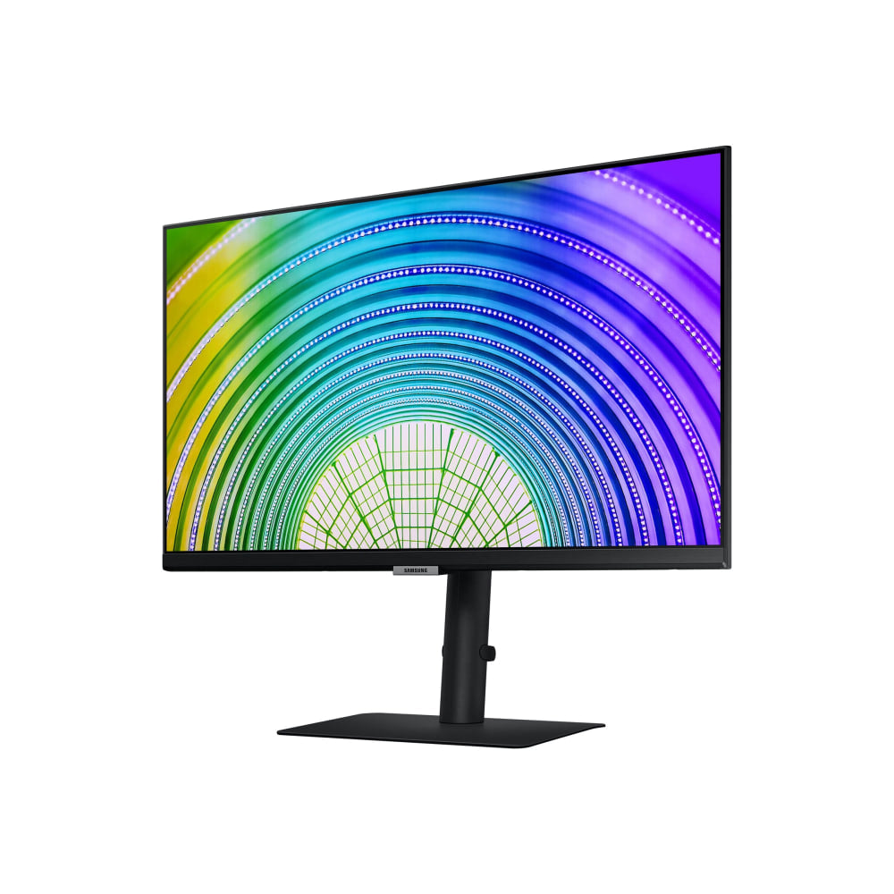 Samsung S27A600UUN - S60UA Series - LED monitor - 27in - 2560 x 1440 QHD @ 75 Hz - IPS - 300 cd/m2 - 1000:1 - HDR10 - 5 ms - HDMI, DisplayPort, USB-C - black