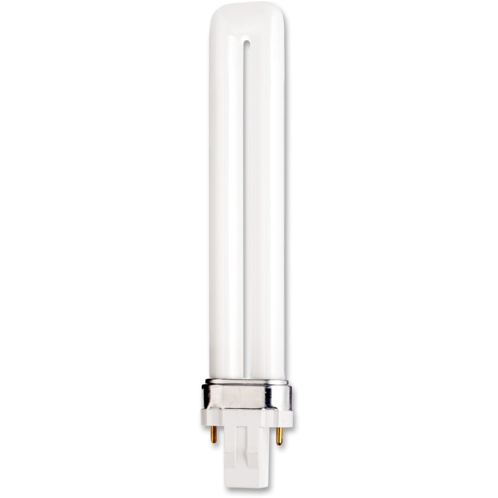 Satco Twin-Tube 13-Watt Fluorescent Bulb, Soft White