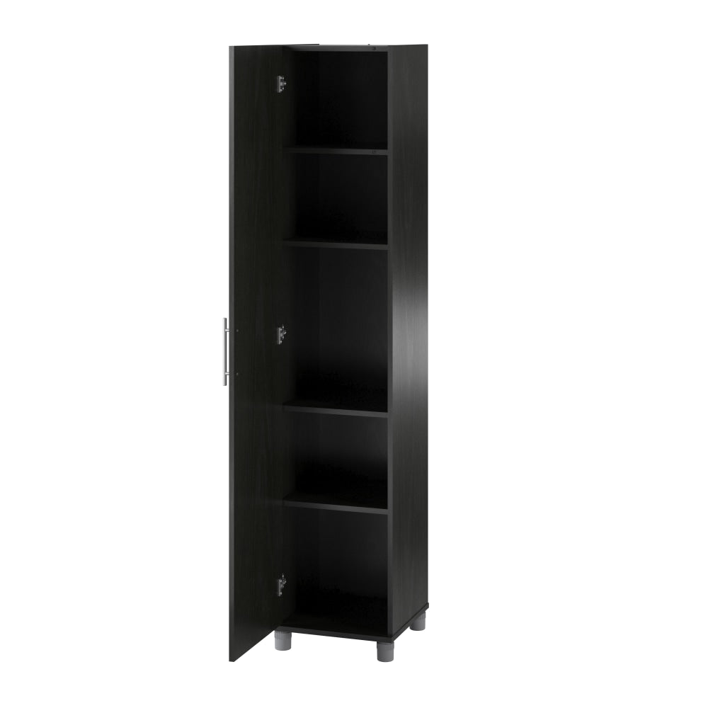 Ameriwood Home Camberly 16inW Utility Storage Cabinet, Black