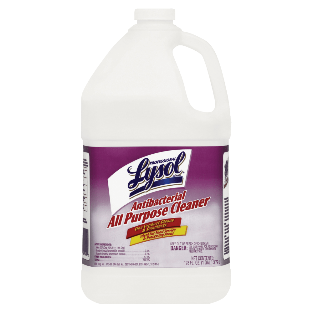 Lysol All-Purpose Antibacterial Cleaner, 128 Oz Bottle