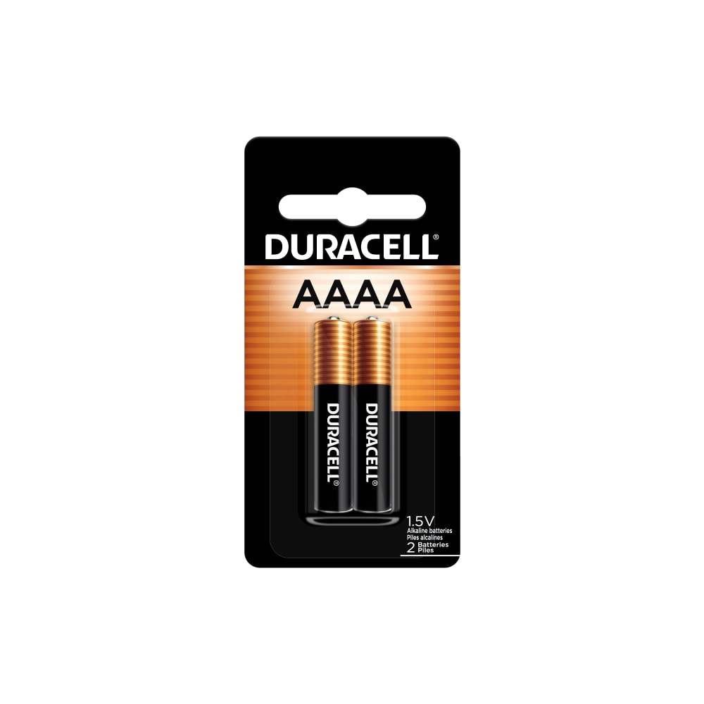 Duracell 1.5-Volt AAAA Alkaline Batteries, Pack Of 2