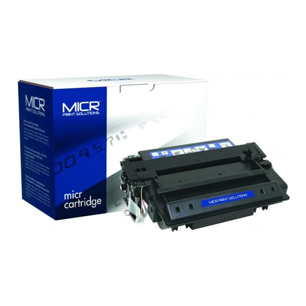 MICR Print Solutions Black High Yield MICR Toner Cartridge Replacement For HP 51X, Q7551X, MCR51XM