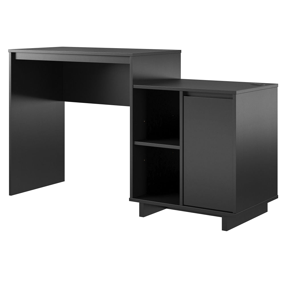 Ameriwood Home Ravelston 53inW Computer Desk, Black