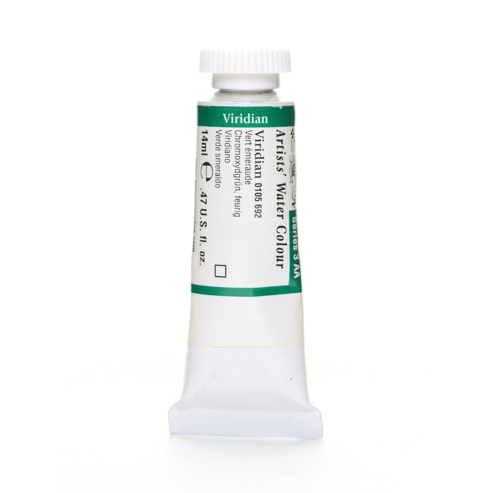 Winsor & Newton Professional Watercolors, 14 mL, Viridian, 692