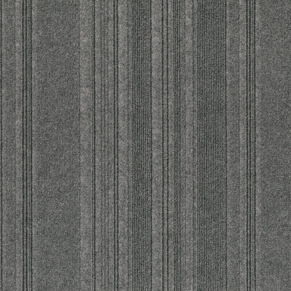 Foss Floors Couture Peel & Stick Carpet Tiles, 24in x 24in, Sky Gray, Set Of 15 Tiles