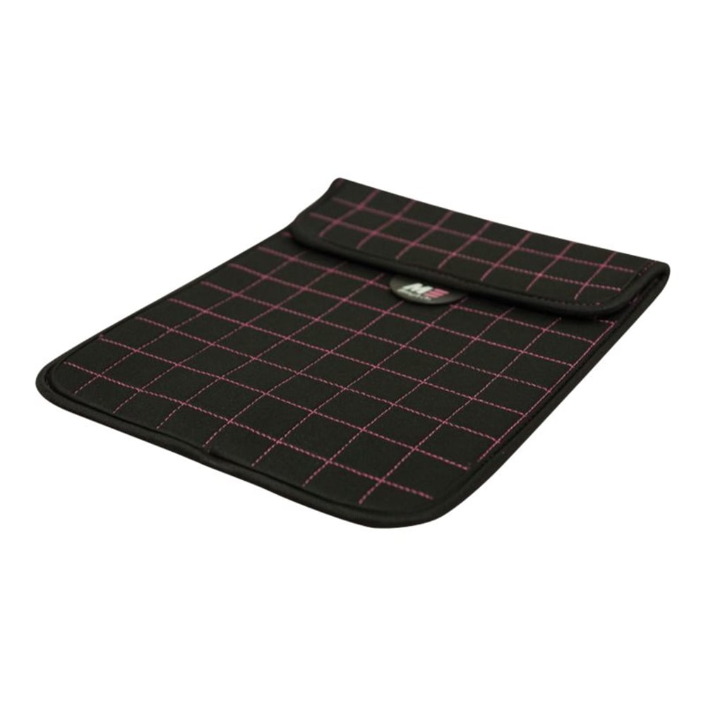 Mobile Edge NeoGrid iPad or any 10.1in Tablet Sleeve - Protective sleeve for tablet - neoprene - black/pink