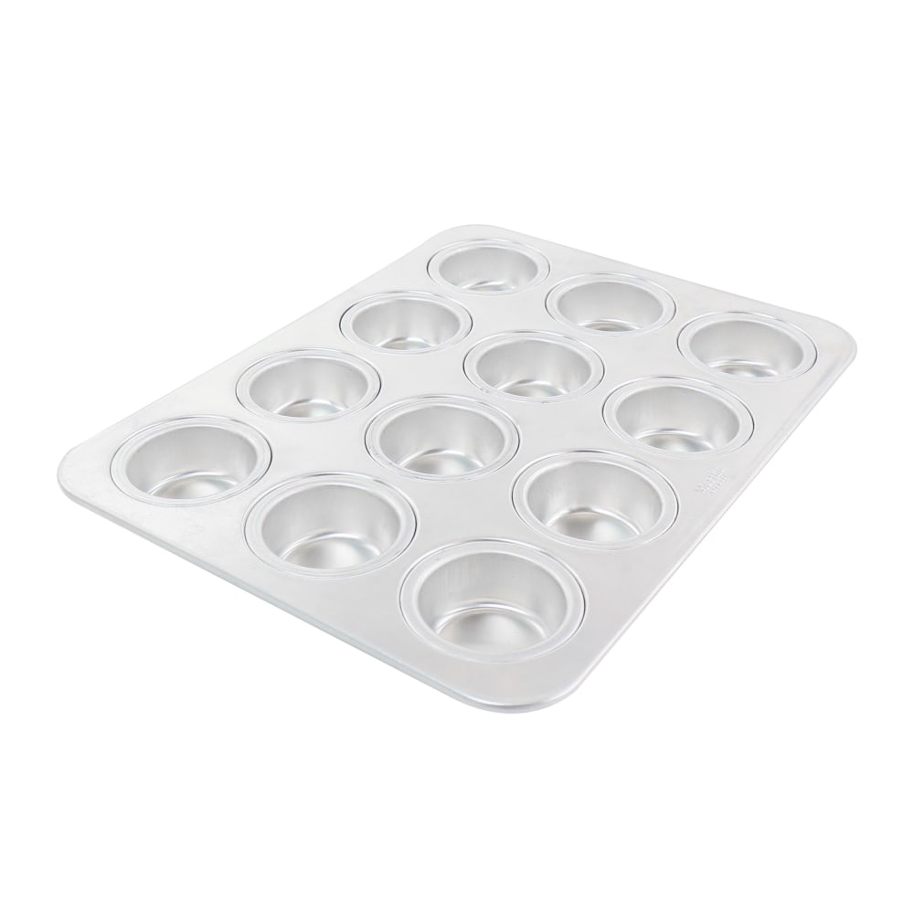 Martha Stewart 12-Cup Muffin Pan, Silver