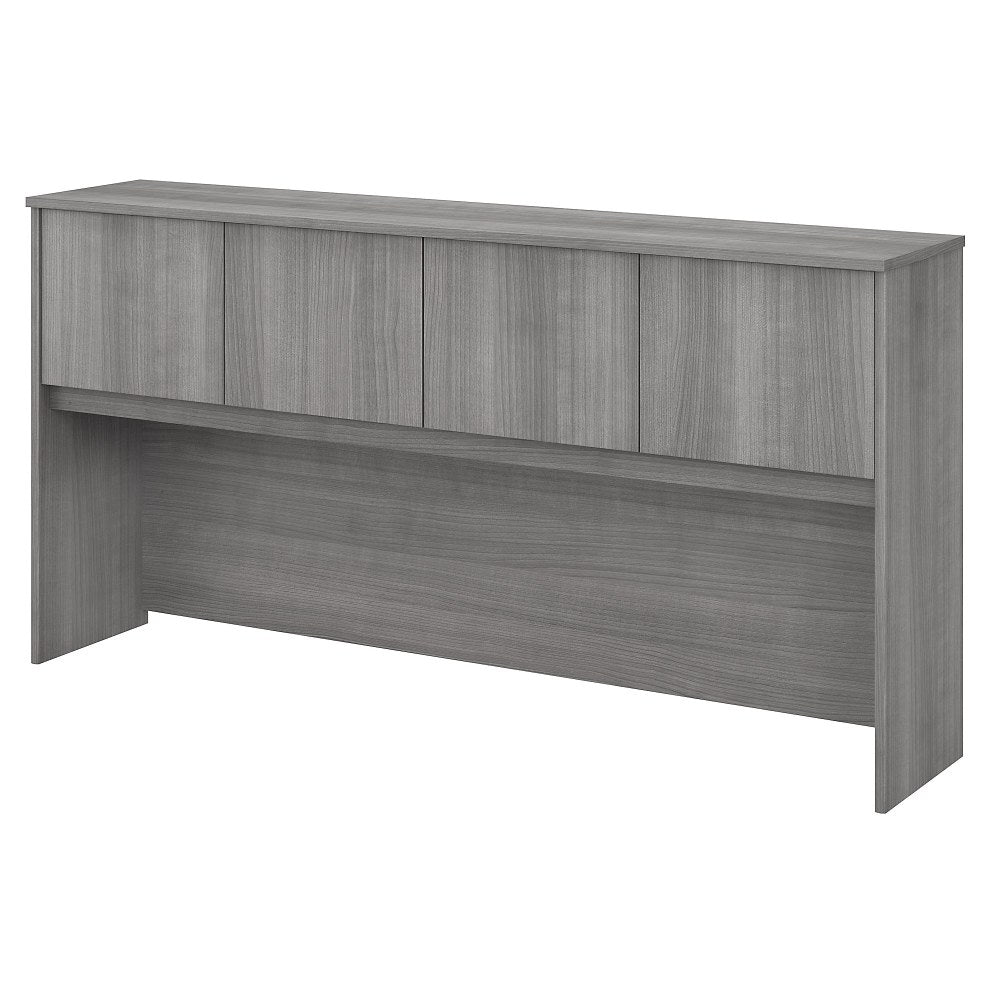 Bush Business Furniture Studio C 72inW Hutch, Platinum Gray, Standard Delivery