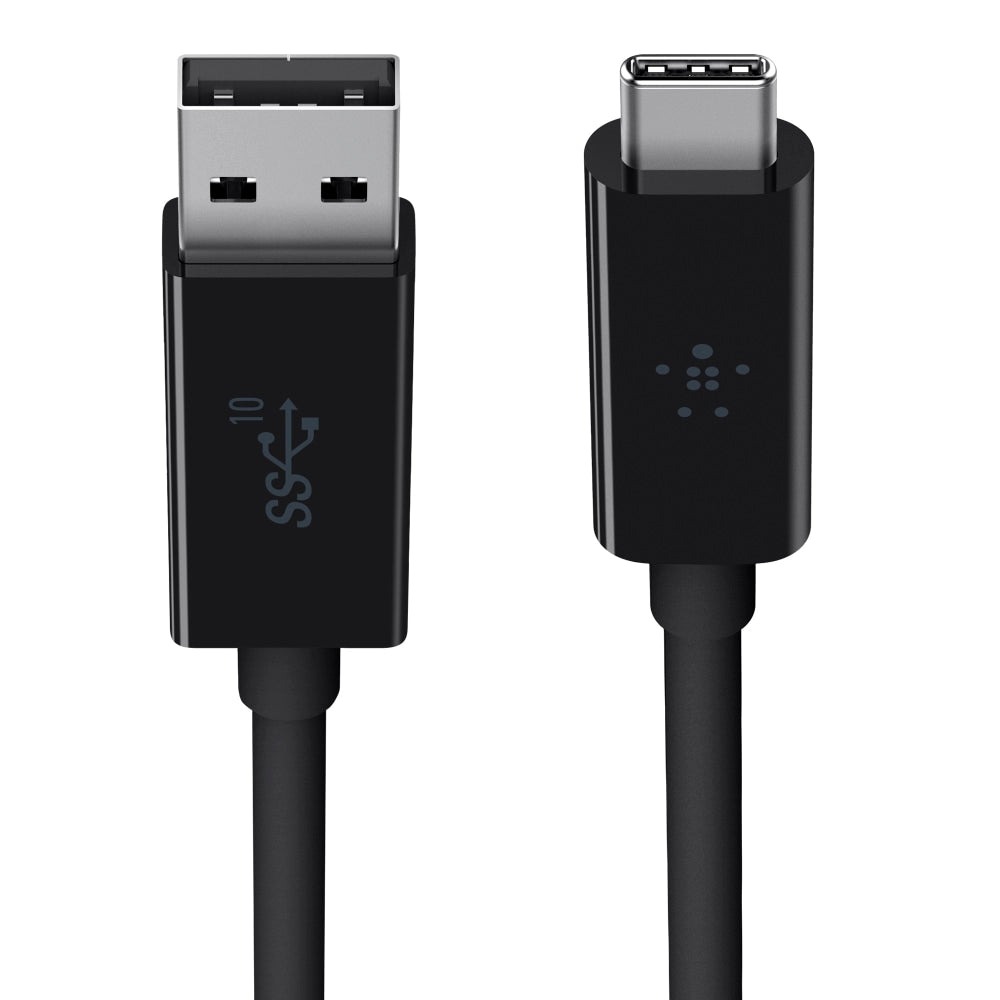 BELKIN 3.1 USB-A to USB-C Cable, 3ft, Black