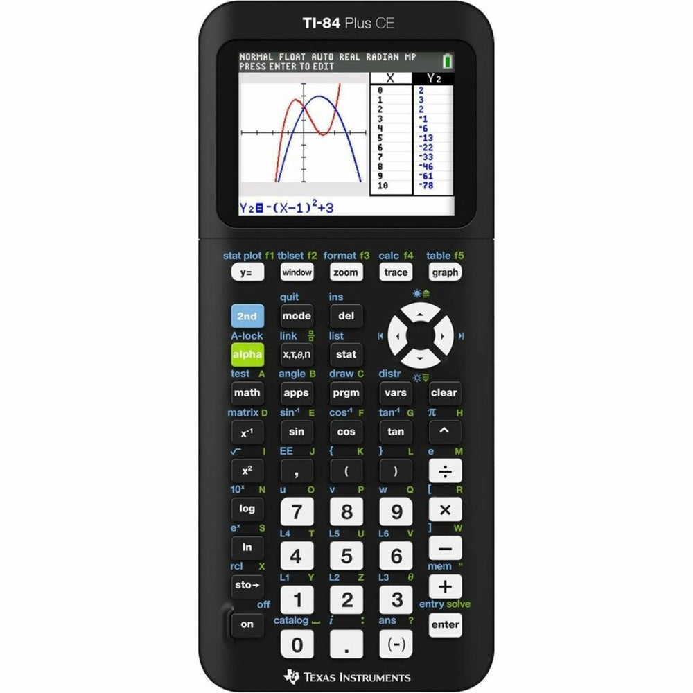 Texas Instruments TI-84 Plus CE With Python Handheld Graphing Calculator