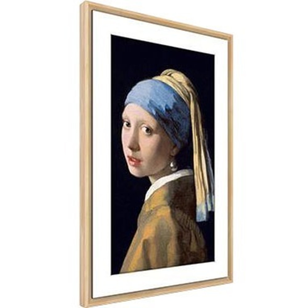 Meural Canvas II Digital Frame - 27in LCD Digital Frame - Light Wood - 1920 x 1080 - Wireless - 16:9 - Anti-glare, Gesture Control, Ambient Light Sensor - Built-in 2 GB - USB - Wireless LAN - Bluetooth - Wall Mountable