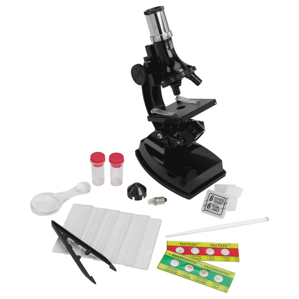 Learning Resources Elite Microscope, 8 1/2inH x 8 1/2inW x 3inD, Grades 2 - 8