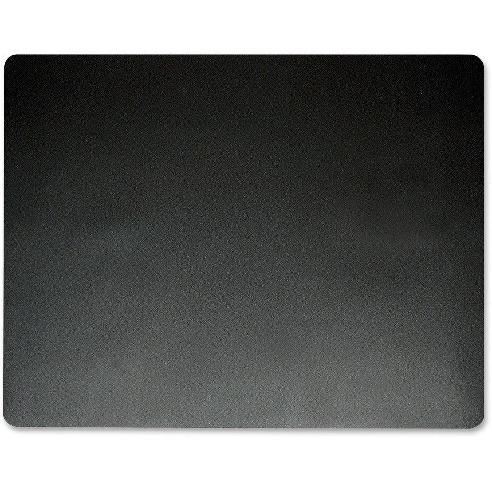 Artistic Eco-Black Desk Pad With Antimicrobial  Protection, 20in H x 36in W, Black