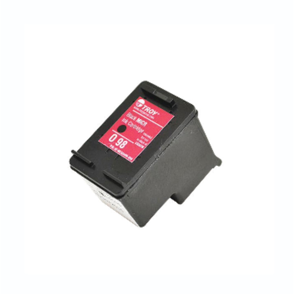 TROY - Black - OEM - MICR ink cartridge (alternative for: HP 98) - for P/N: 01-06100-001